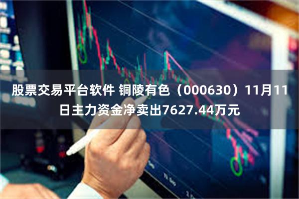 股票交易平台软件 铜陵有色（000630）11月11日主力资金净卖出7627.44万元