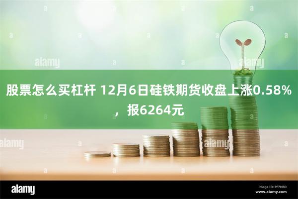 股票怎么买杠杆 12月6日硅铁期货收盘上涨0.58%，报62