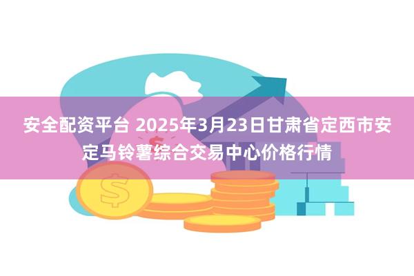 安全配资平台 2025年3月23日甘肃省定西市安定马铃薯综合